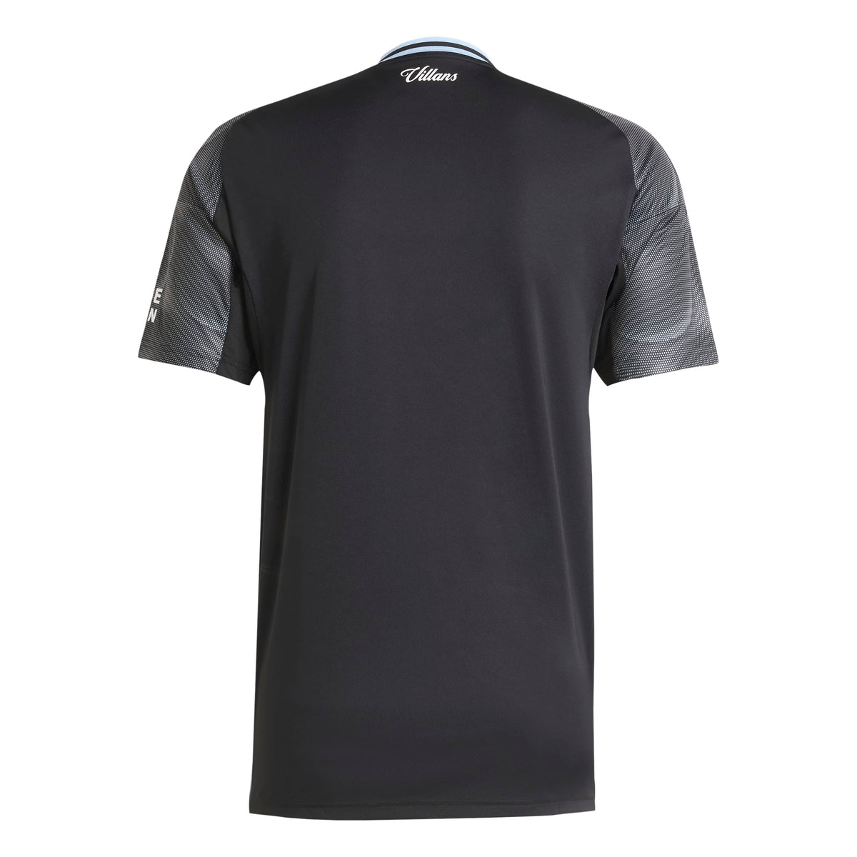 Aston Villa EPL Adidas Men Black 2025/26 Replica Away Jersey product image 2, provided for visual reference and product