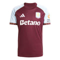 Aston Villa EPL Adidas Men Maroon 2025/26 Replica Home Jersey product image 1, provided for visual reference and product