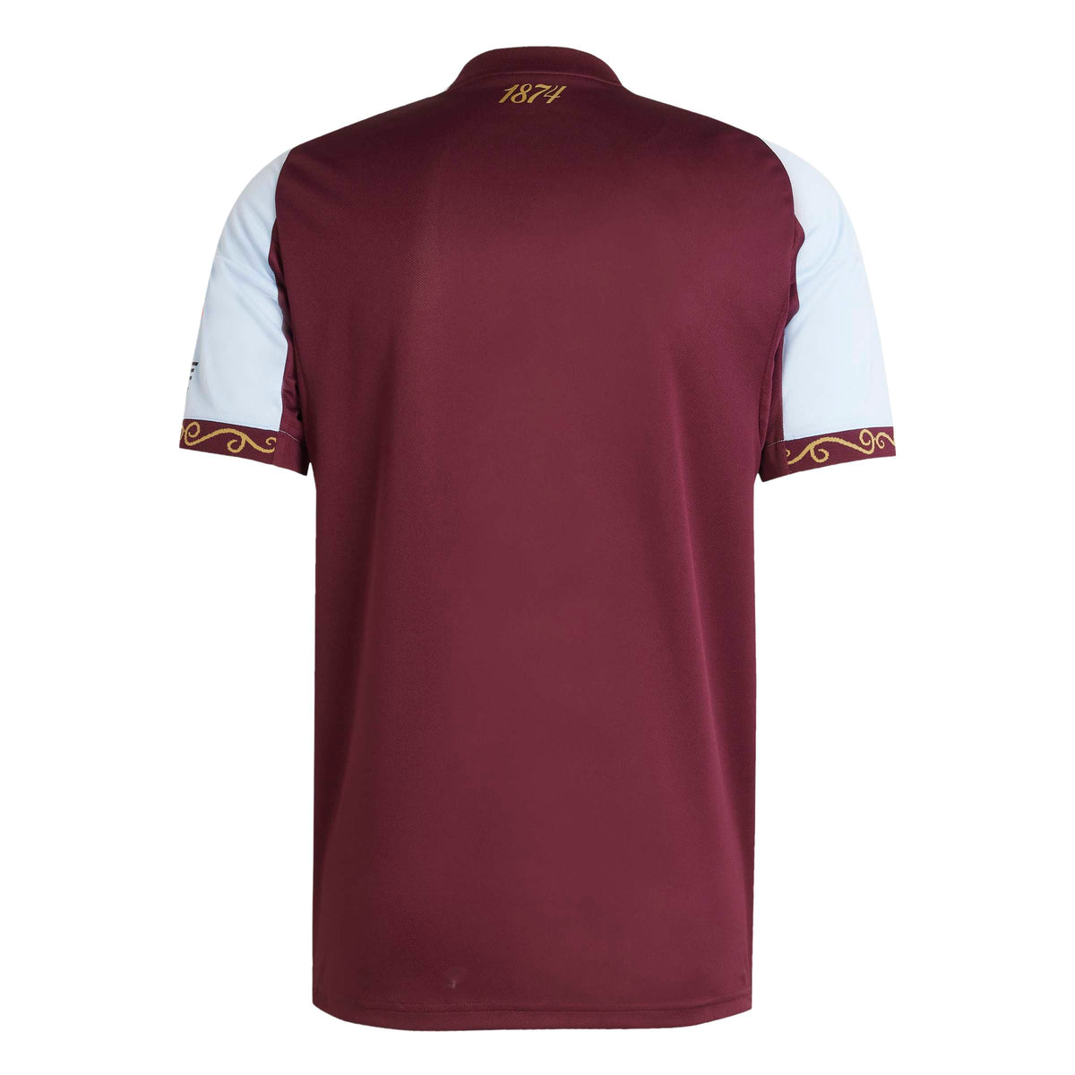 Aston Villa EPL Adidas Men Maroon 2025/26 Replica Home Jersey product image 2, provided for visual reference and product