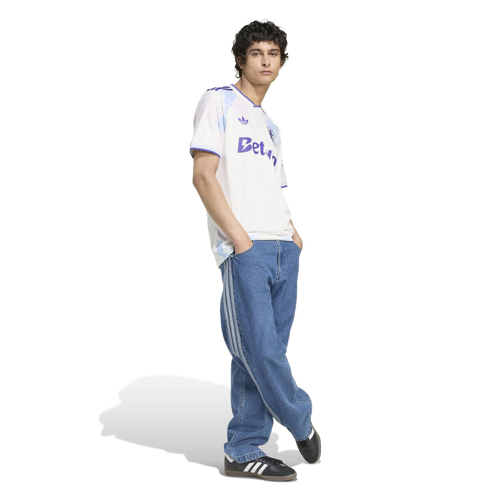 Aston Villa EPL Adidas Men White 2025/26 Third Replica Jersey product image 5, provided for visual reference and product
