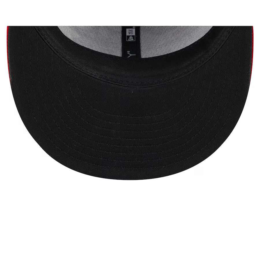Atlanta Braves MLB New Era Men Red/Navy 9Fifty 2025 Diamond Hero Edition Snapback product image 3, provided for visual