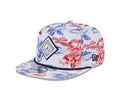Atlanta Braves MLB New Era Men White Cord Golfer Printed Snapback product image 1, provided for visual reference and product
