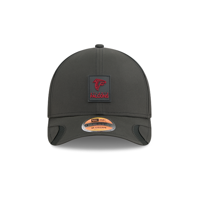 Atlanta Falcons NFL New Era Men Charcoal 9Forty 2025 Sideline M-Crown Snapback product image 3, provided for visual