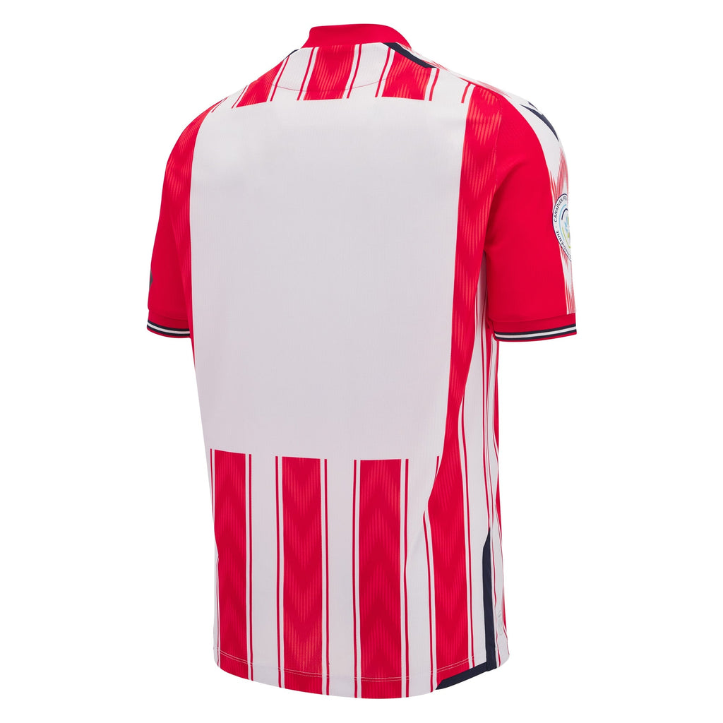 Atlético Ottawa CPL Macron Men Red 2025/26 Primary Match Jersey product image 2, provided for visual reference and product