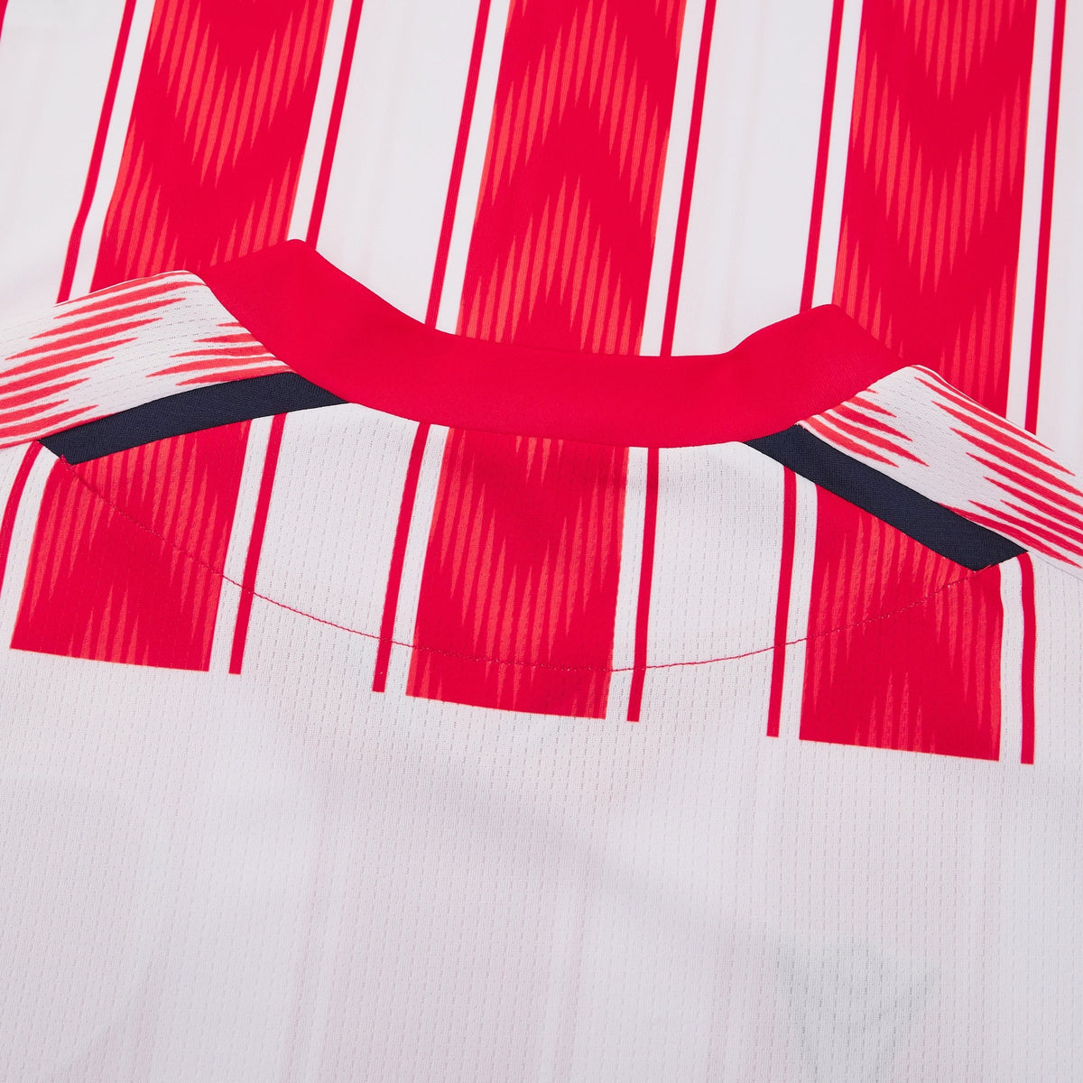 Atlético Ottawa CPL Macron Men Red 2025/26 Primary Match Jersey product image 6, provided for visual reference and product