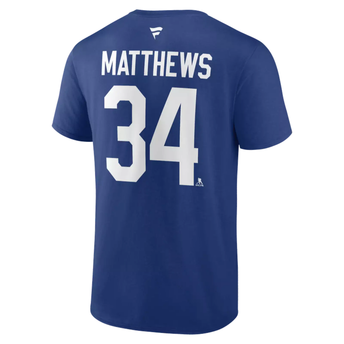 Auston Matthews Toronto Maple Leafs NHL Fanatics Branded Men Royal Blue Authentic Captain T-Shirt product image 1, provided