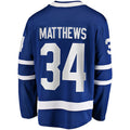 Auston Matthews Toronto Maple Leafs NHL Fanatics Branded Men Royal Blue Breakaway Jersey product image 1, provided for