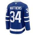 Auston Matthews Toronto Maple Leafs NHL Fanatics Branded Men Royal Blue Premium Jersey product image 1, provided for visual