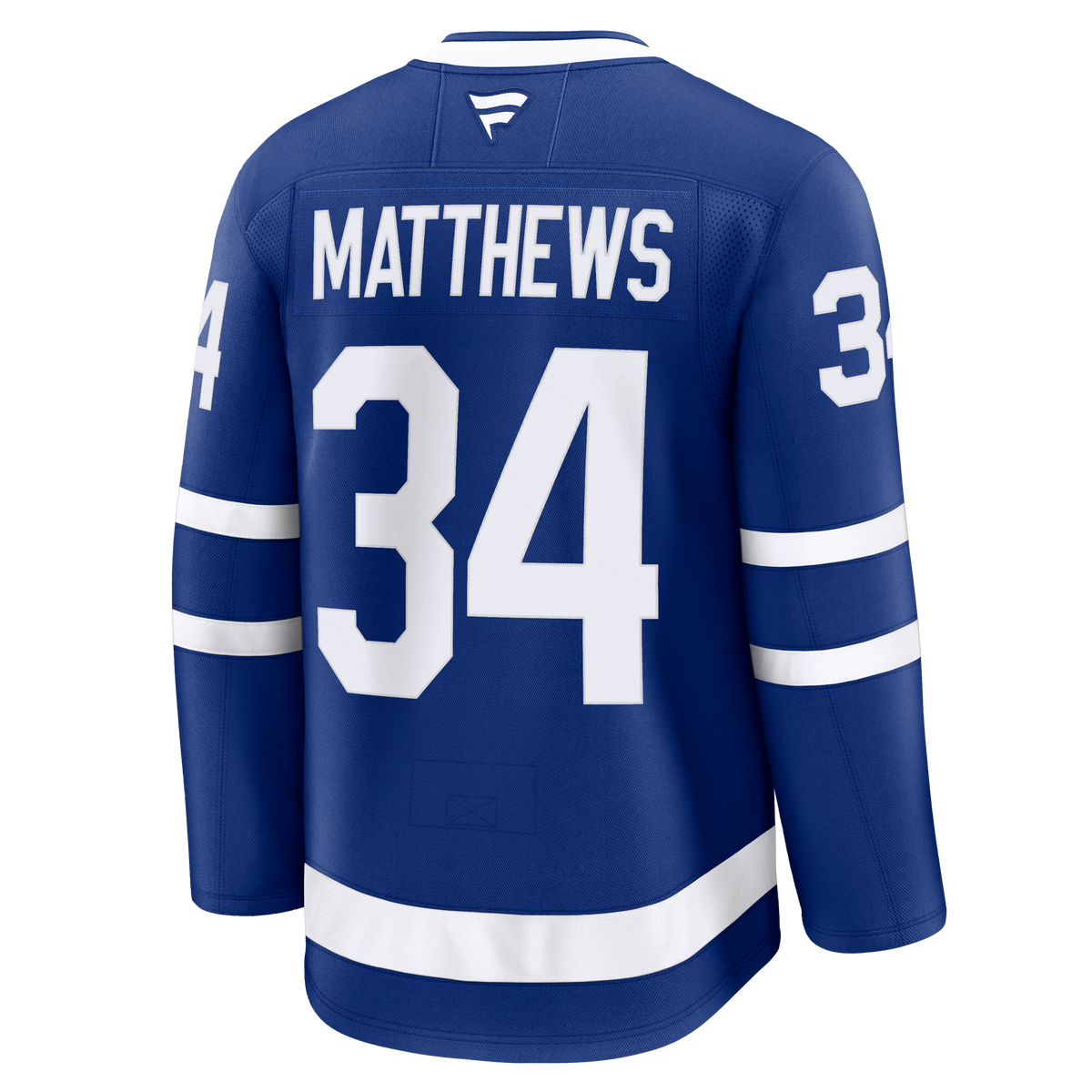 Auston Matthews Toronto Maple Leafs NHL Fanatics Branded Men Royal Blue Premium Jersey product image 1, provided for visual