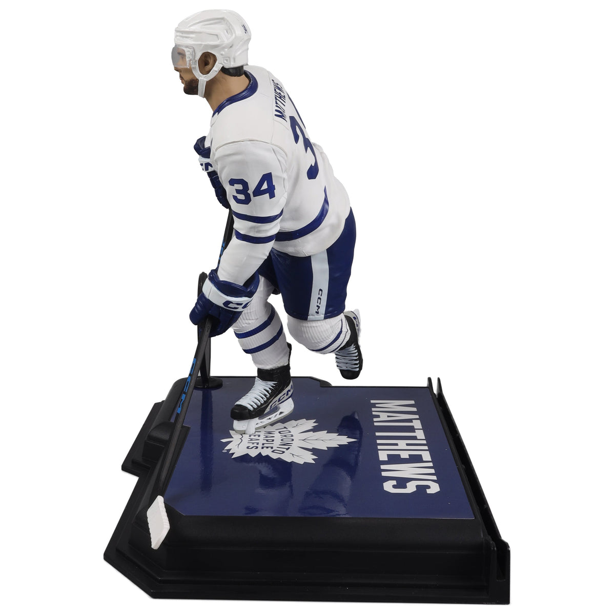 Auston Matthews Toronto Maple Leafs NHL McFarlane Toys Away Uniform Legacy Series 7" Action Figure product image 5, provided
