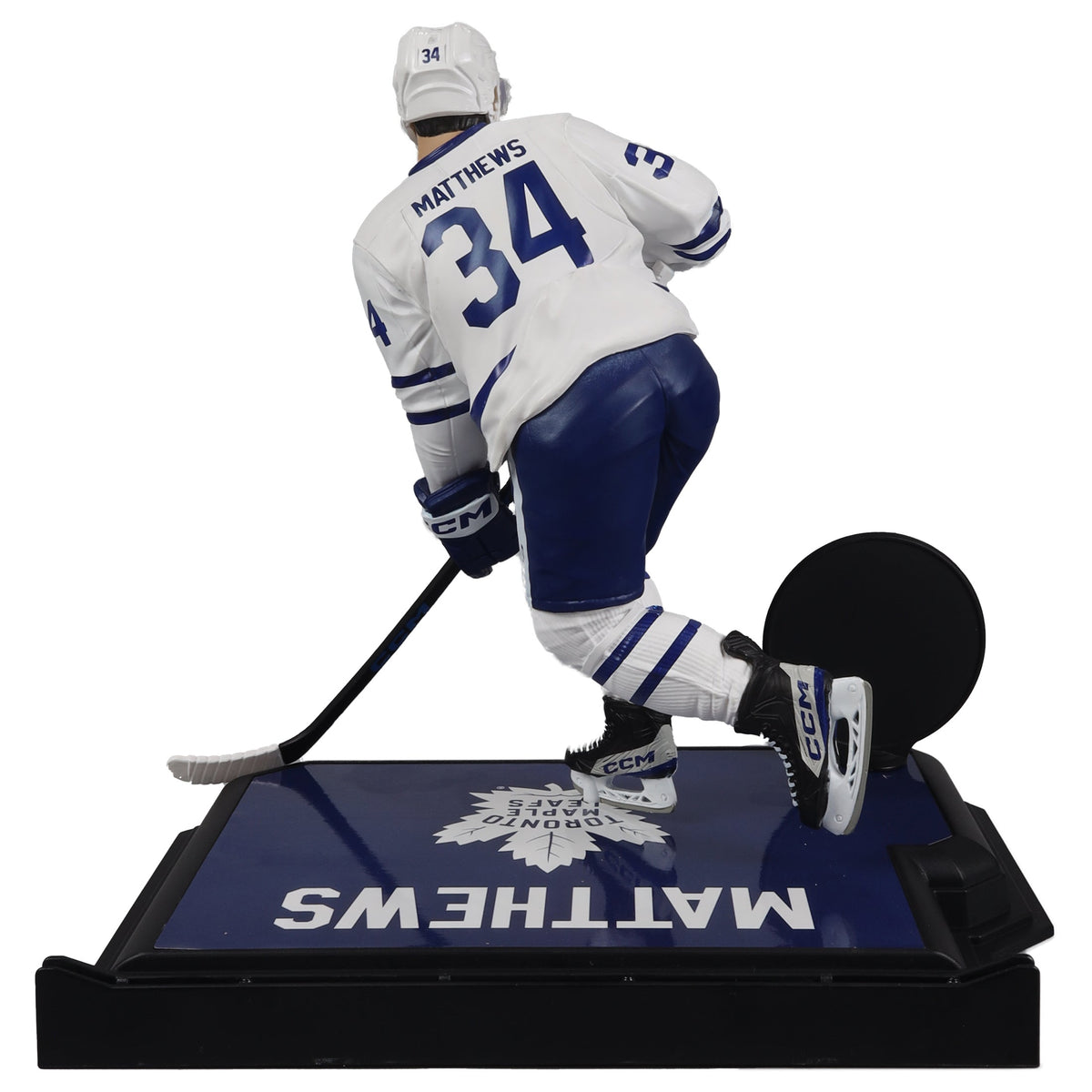 Auston Matthews Toronto Maple Leafs NHL McFarlane Toys Away Uniform Legacy Series 7" Action Figure product image 6, provided
