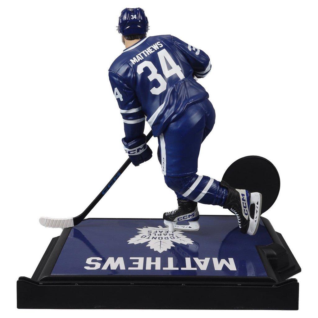 Auston Matthews Toronto Maple Leafs NHL McFarlane Toys Home Uniform Legacy Series 7" Action Figure product image 3, provided
