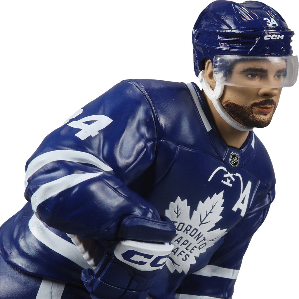 Auston Matthews Toronto Maple Leafs NHL McFarlane Toys Home Uniform Legacy Series 7" Action Figure product image 4, provided