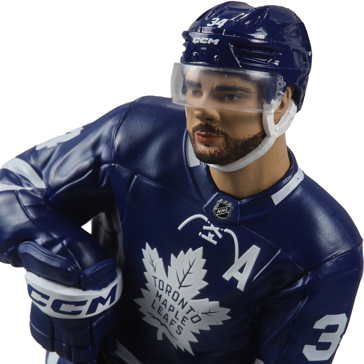 Auston Matthews Toronto Maple Leafs NHL McFarlane Toys Home Uniform Legacy Series 7" Action Figure product image 5, provided