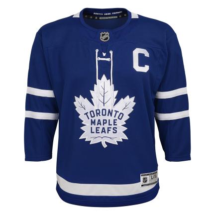 Auston Matthews Toronto Maples Leafs NHL Outerstuff Kids Royal Premier Jersey product image 2, provided for visual reference