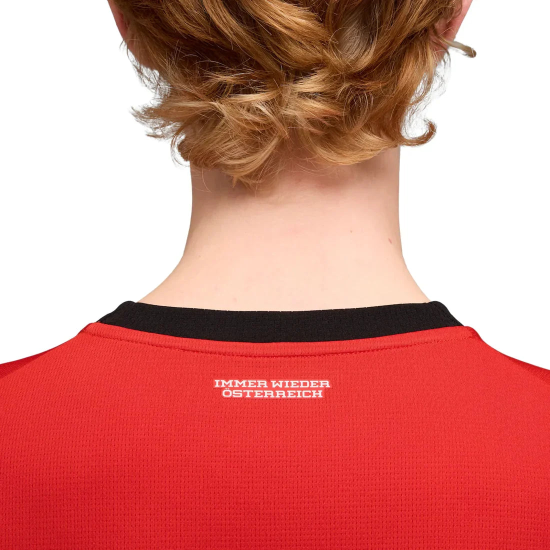 Austria National Team FIFA Puma Men Red 2026 Home Replica Jersey product image 6, provided for visual reference and product