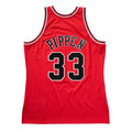 Scottie Pippen Chicago Bulls NBA Mitchell & Ness Men Red 1997-98 Hardwood Classic Authentic Jersey product image 1, provided