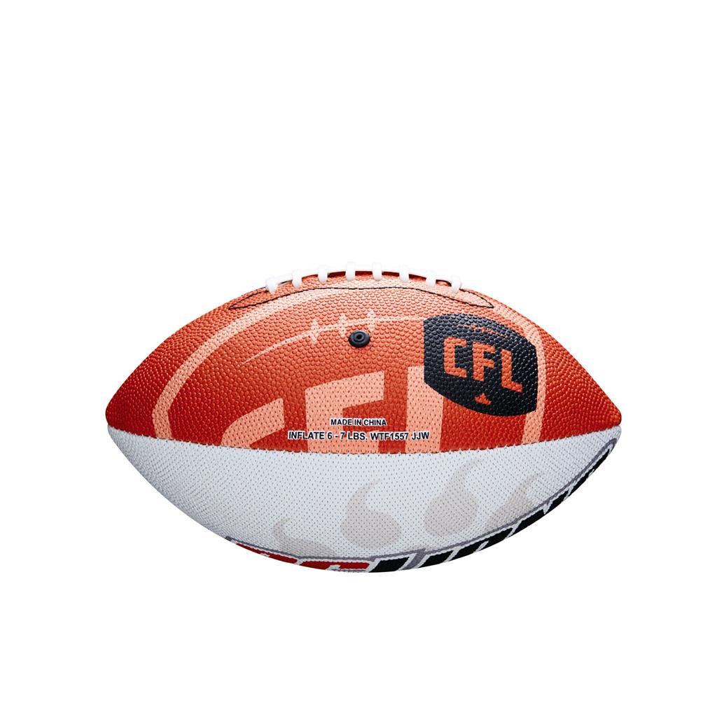 B.C Lions CFL Wilson Wraparound Mini Football product image 2, provided for visual reference and product detail review