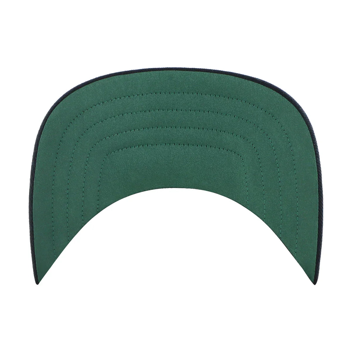 Seattle Mariners MLB 47 Brand Men Teal Rawlings Pinstripe Hitch Adjustable Hat product image 3, provided for visual