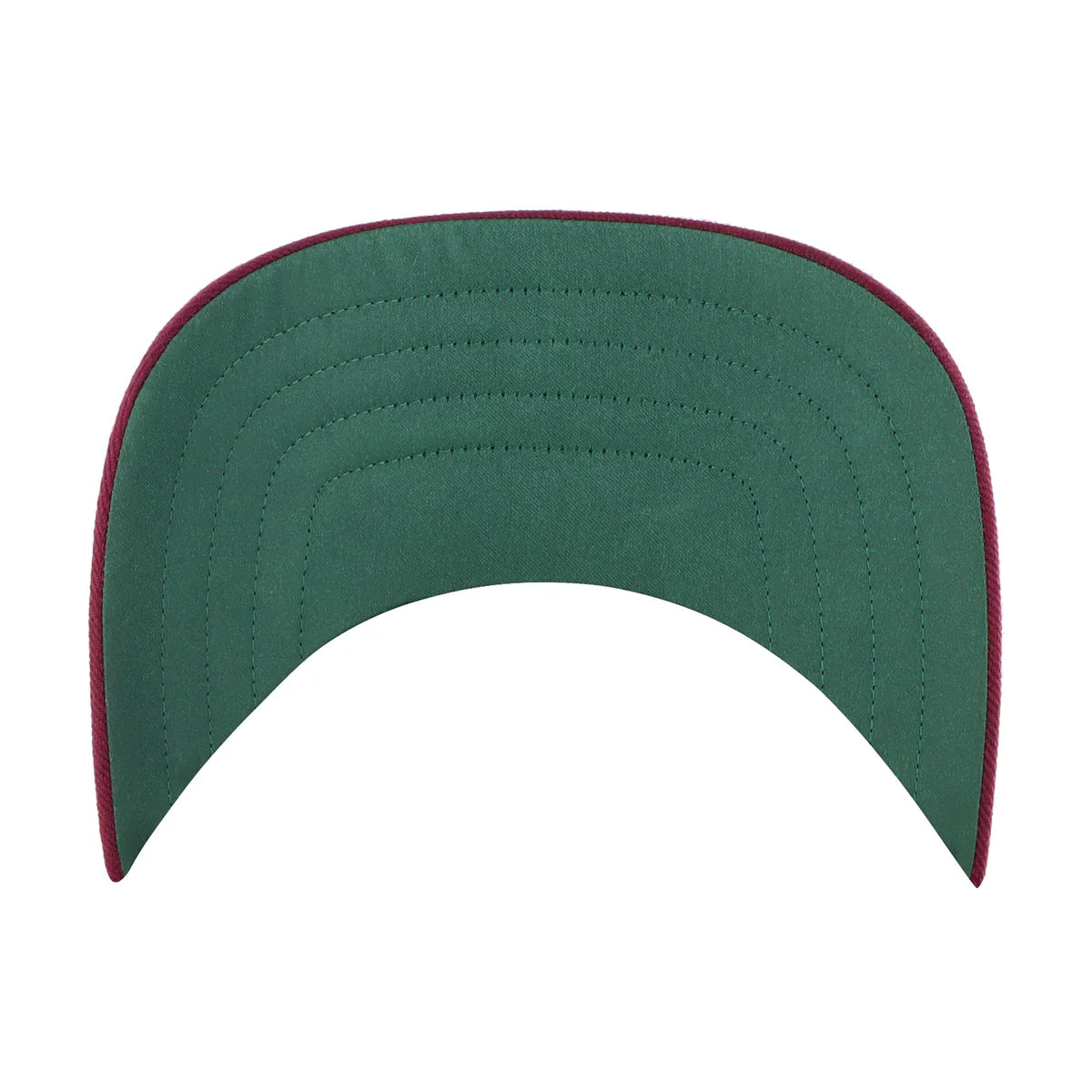 Philadelphia Phillies MLB 47 Brand Men Burgundy Rawlings Pinstripe Hitch Adjustable Hat product image 3, provided for visual