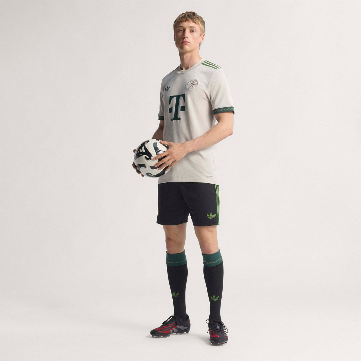 Bayern Munich Bundesliga Adidas Men Beige 2025/26 Wiesn Replica Jersey product image 3, provided for visual reference and