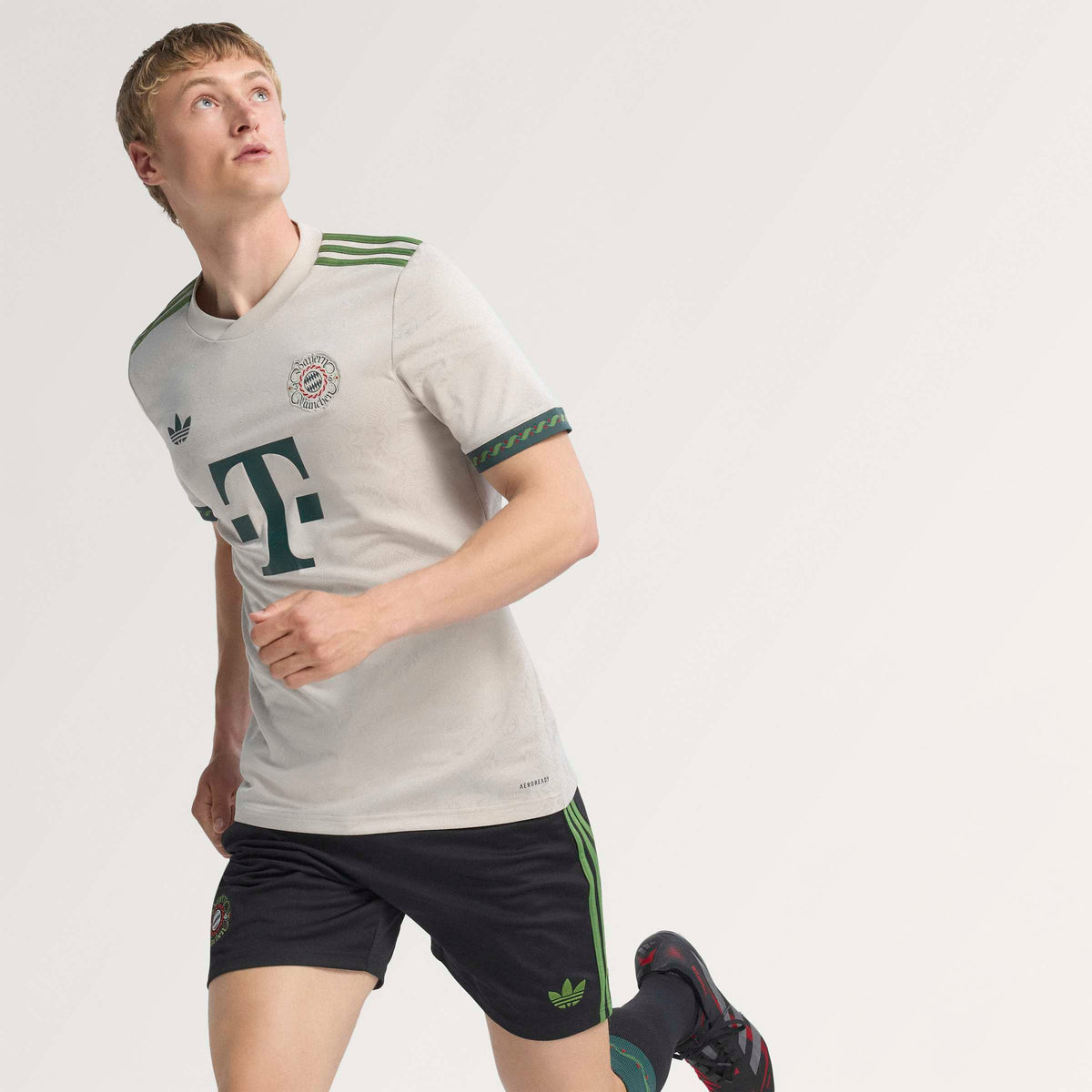 Bayern Munich Bundesliga Adidas Men Beige 2025/26 Wiesn Replica Jersey product image 9, provided for visual reference and