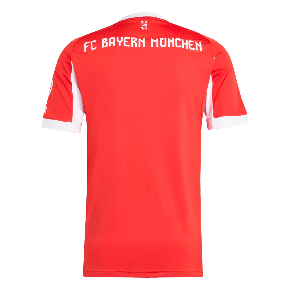 Bayern Munich Bundesliga Adidas Men White/Red 2025/26 Home Replica Jersey product image 2, provided for visual reference and