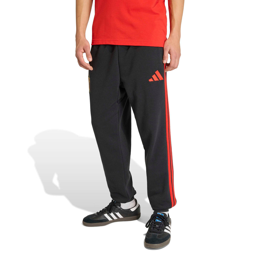 Belgium National Team FIFA Adidas Men Black DNA Pants product image 5, provided for visual reference and product detail