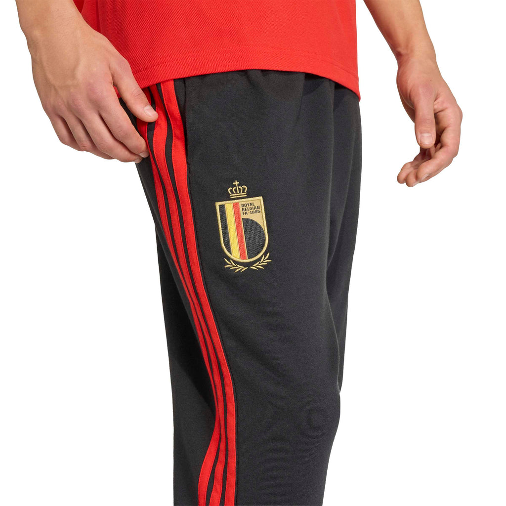 Belgium National Team FIFA Adidas Men Black DNA Pants product image 7, provided for visual reference and product detail