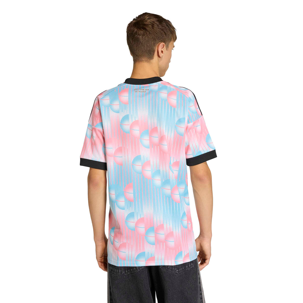 Belgium National Team FIFA Adidas Men Pink/Light Blue 2026 Replica Away Jersey product image 4, provided for visual
