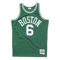 Bill Russell Boston Celtics NBA Mitchell & Ness Men Green 1962-63 Hardwood Classics Swingman Jersey product image 1,