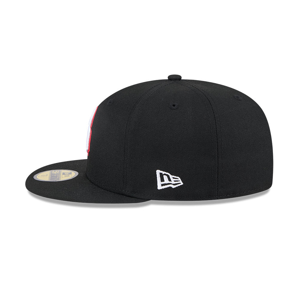 Birmingham Barons MiLB New Era Men Black 59Fifty Authentic Collection Fitted Hat product image 5, provided for visual