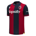 Bologna FC Serie A Macron Men Red 2024/25 Authentic Jersey product image 1, provided for visual reference and product detail