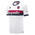 Bologna FC Serie A Macron Men White 2024/25 Authentic Jersey product image 1, provided for visual reference and product
