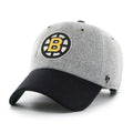 Boston Bruins NHL 47 Brand Men Grey Golden Age Clean Up Wool Adjustable Hat product image 1, provided for visual reference