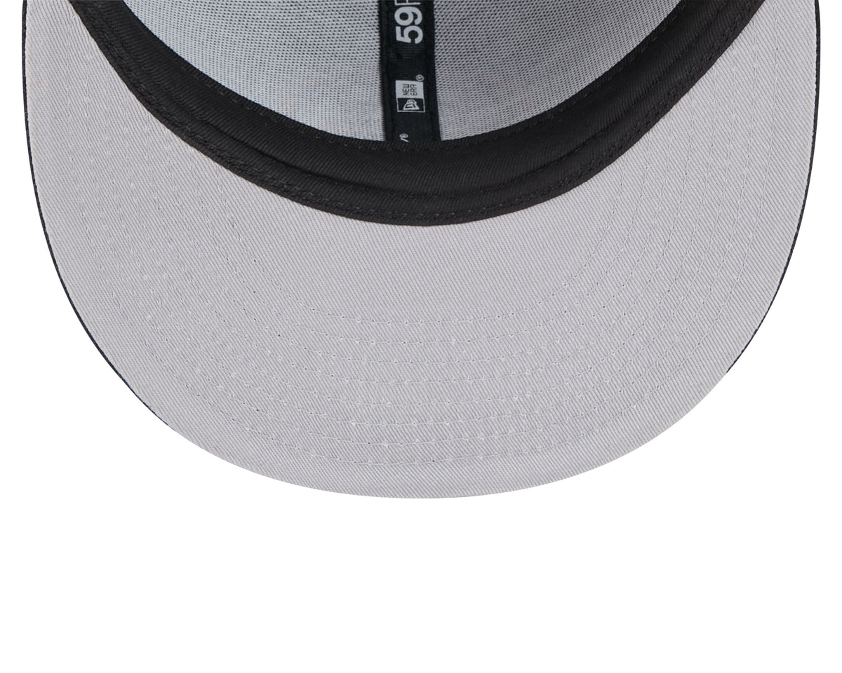 Boston Bruins NHL New Era Men Black 59Fifty Core Fitted Hat product image 7, provided for visual reference and product
