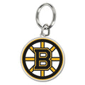 Boston Bruins NHL WinCraft Team Logo Premium Keychain product image 1, provided for visual reference and product detail