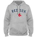 Boston Red Sox MLB Bulletin Men Athletic Grey Express Twill Home Field Hoodie product image 1, provided for visual reference