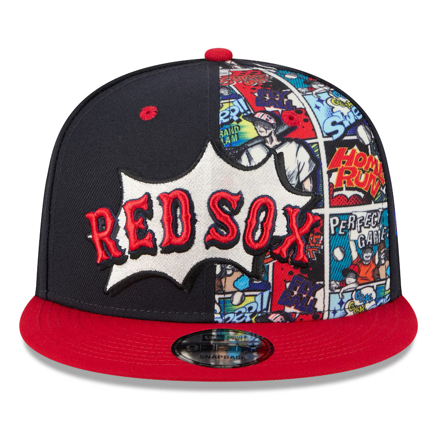 Boston Red Sox MLB New Era Men Red/Navy 9Fifty 2025 Diamond Hero Edition Snapback product image 5, provided for visual