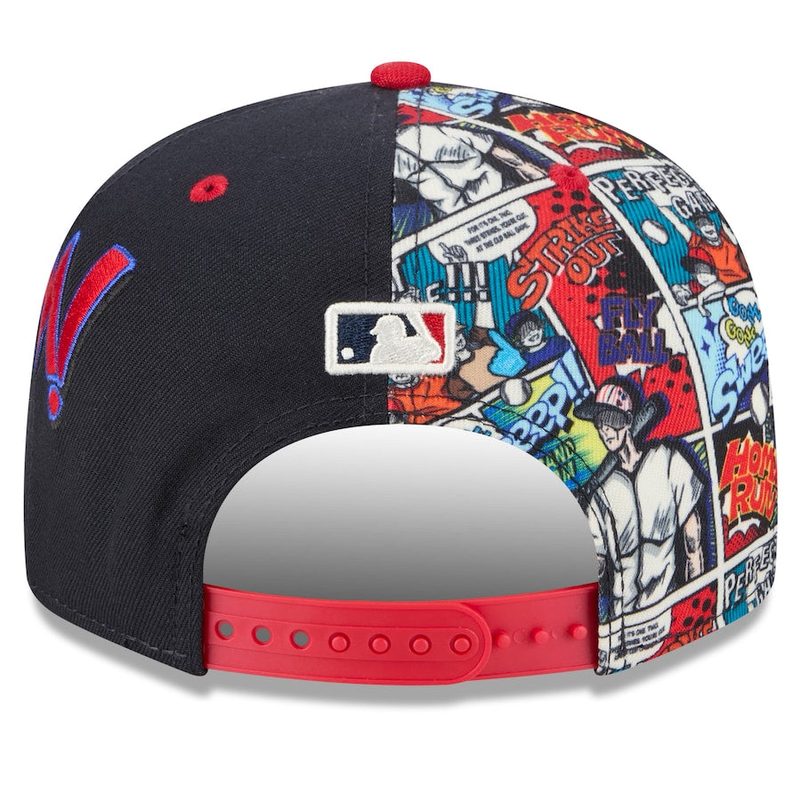 Boston Red Sox MLB New Era Men Red/Navy 9Fifty 2025 Diamond Hero Edition Snapback product image 2, provided for visual