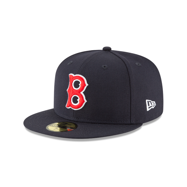 Boston Red Sox MLB New Era Men Navy 59Fifty 1946 Cooperstown Wool Fitted Hat product image 1, provided for visual reference