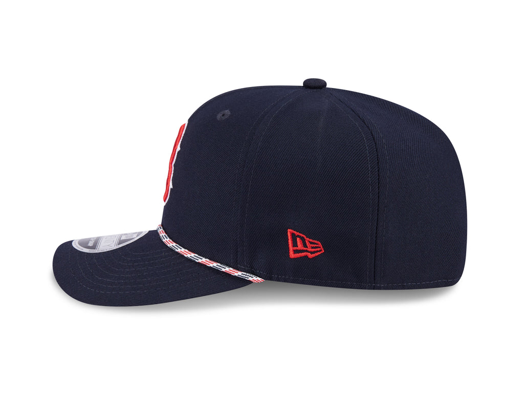 Boston Red Sox MLB New Era Men Navy 9Seventy Multi Rope Snapback product image 5, provided for visual reference and product