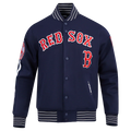 Boston Red Sox MLB Pro Standard Men Navy Cooperstown Game Day Double Knit Jacket product image 1, provided for visual