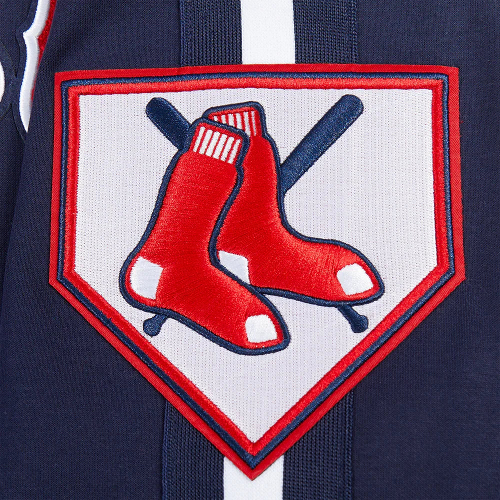 Boston Red Sox MLB Pro Standard Men Navy Cooperstown Game Day Double Knit Jacket product image 6, provided for visual