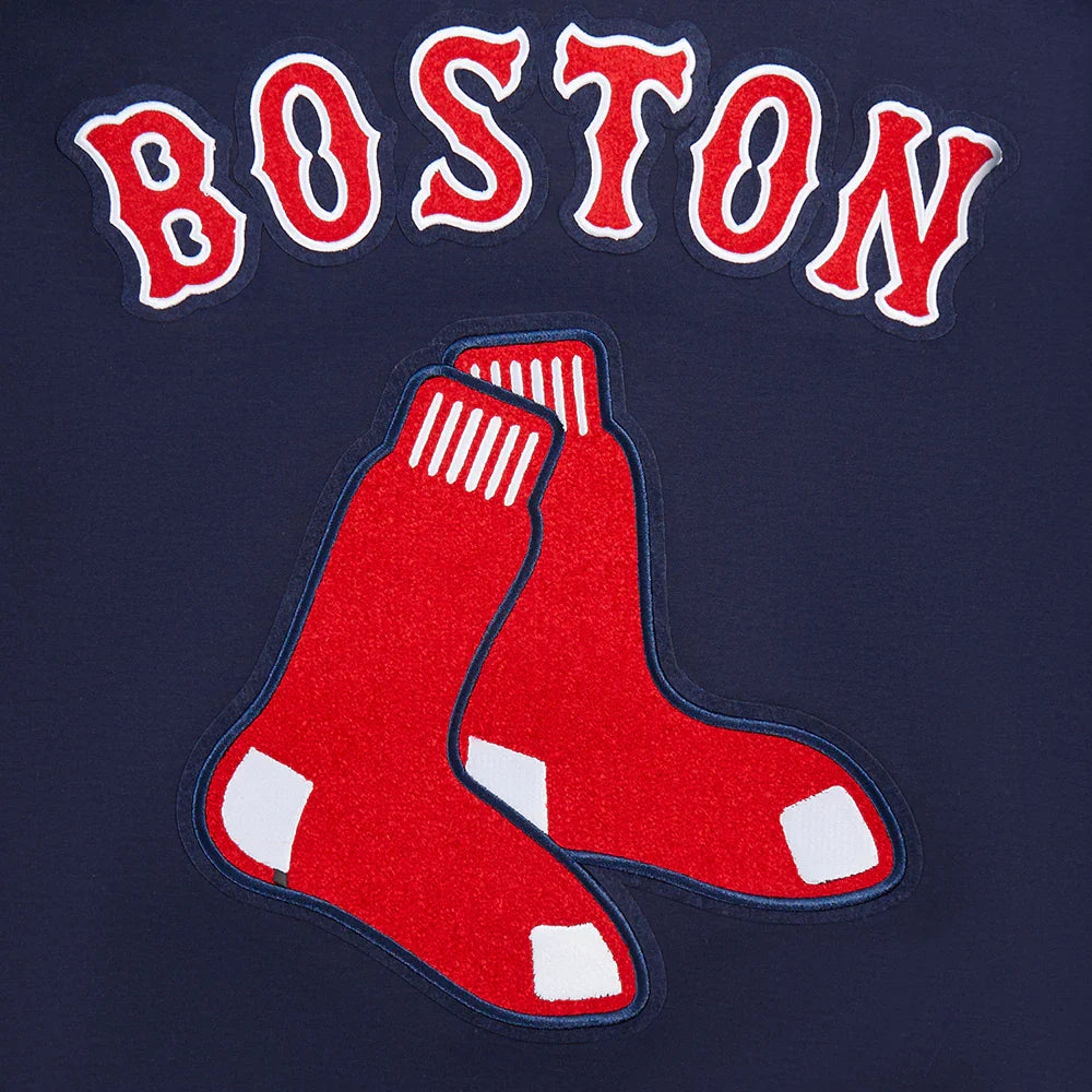 Boston Red Sox MLB Pro Standard Men Navy Cooperstown Game Day Double Knit Jacket product image 7, provided for visual