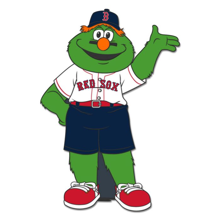 Boston Red Sox MLB WinCraft Mascot Collector Enamel Pin product image 1, provided for visual reference and product detail