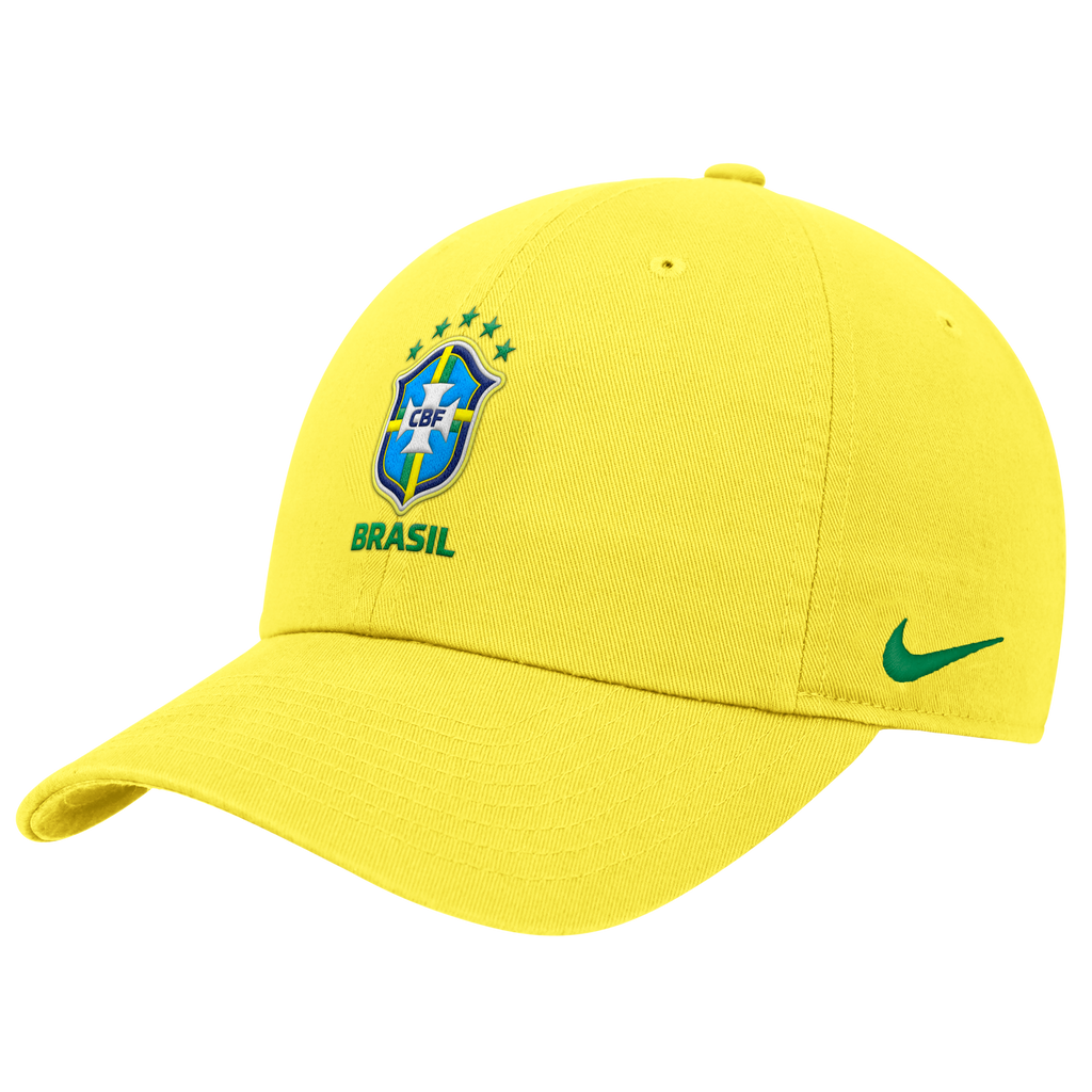 Brazil National Team FIFA Nike Men Yellow Club Adjustable Hat product image 1, provided for visual reference and product