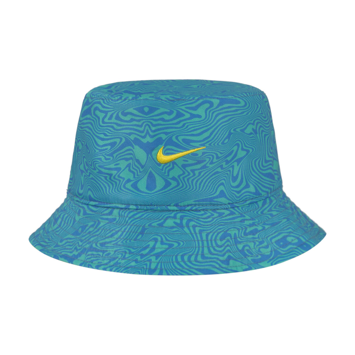 Brazil National Team FIFA Nike Men Green/Yellow Reversible Apex Bucket Hat product image 2, provided for visual reference