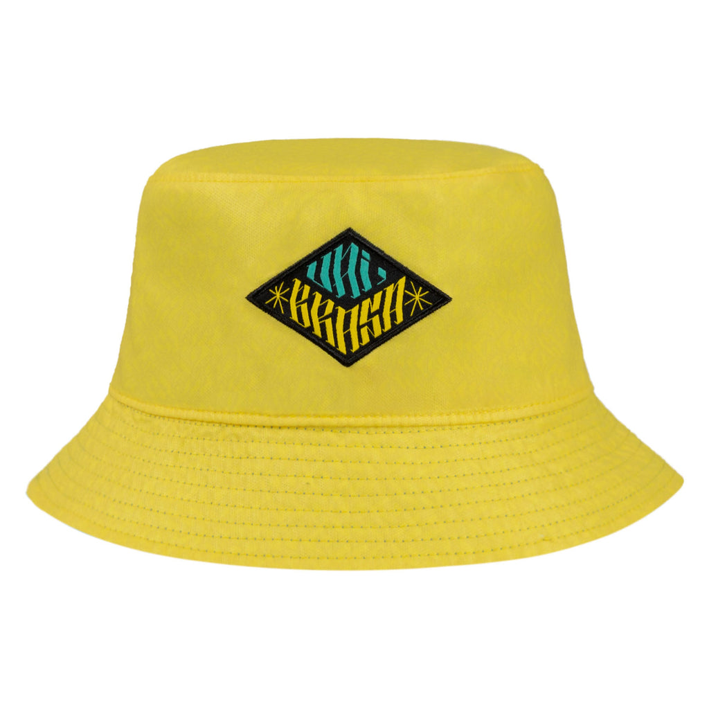 Brazil National Team FIFA Nike Men Green/Yellow Reversible Apex Bucket Hat product image 3, provided for visual reference