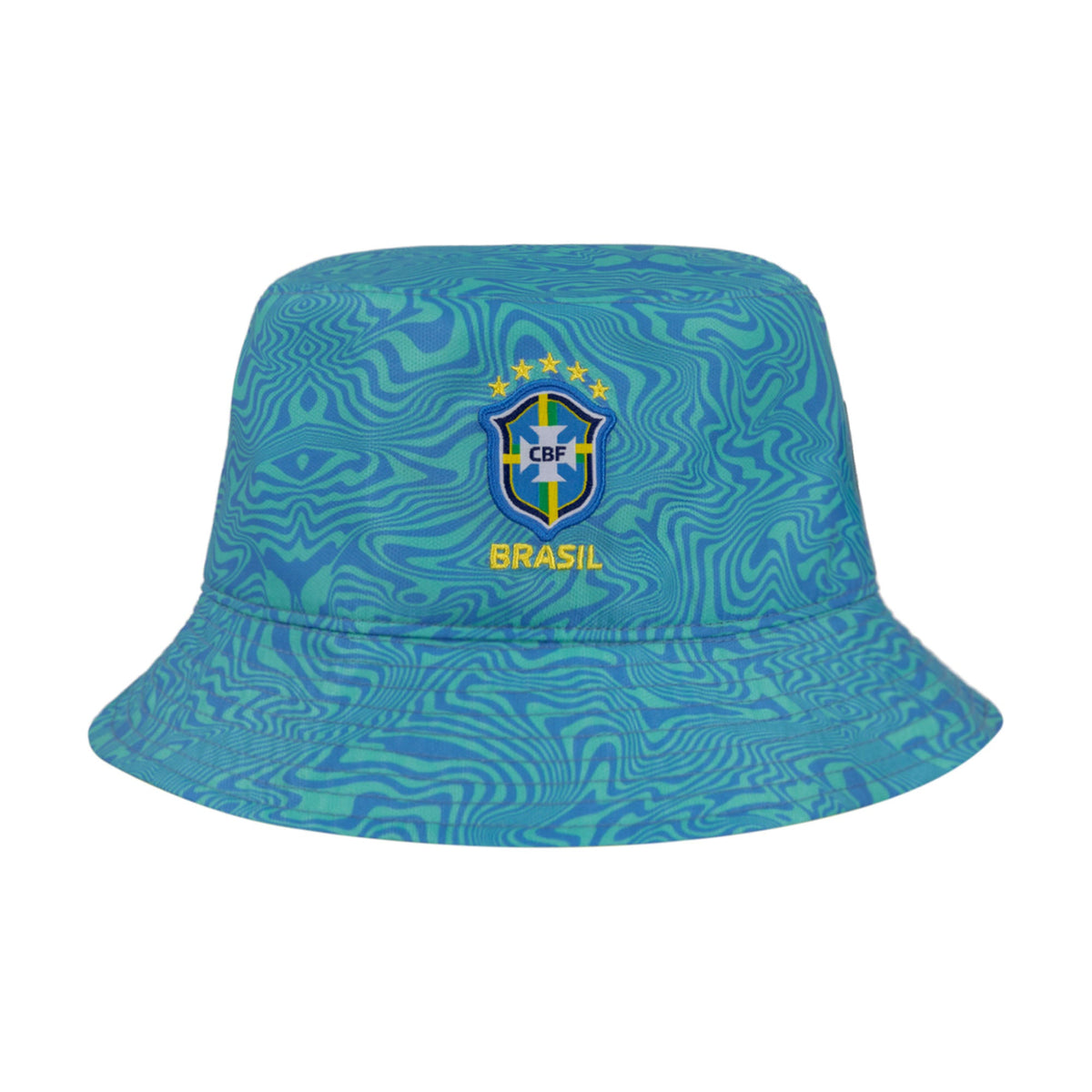 Brazil National Team FIFA Nike Men Green/Yellow Reversible Apex Bucket Hat product image 1, provided for visual reference